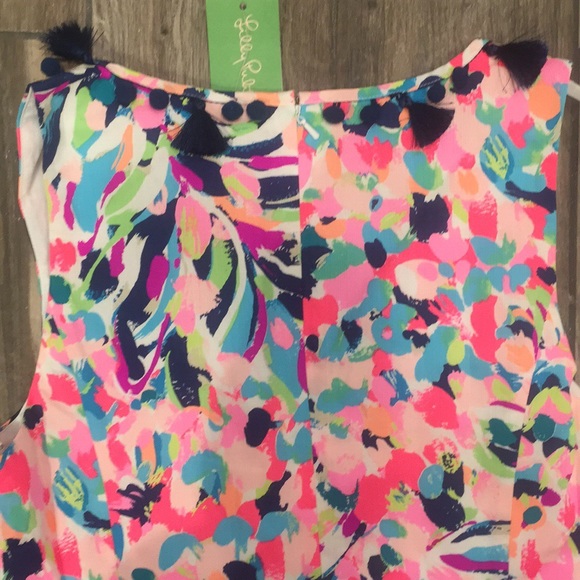 NWT Lilly Pulitzer Cabrey Shift Pina Colada Club - Picture 6 of 8